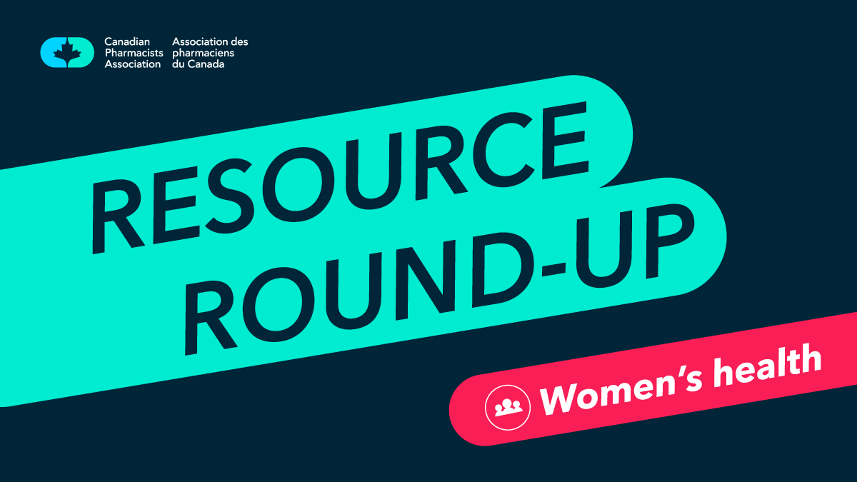 Resource Round-up: Women's health - English