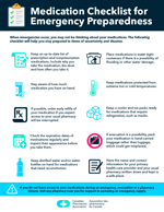 Emergency preparedness for patients
